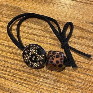 Animal Bead & Bling Stretch Bracelet